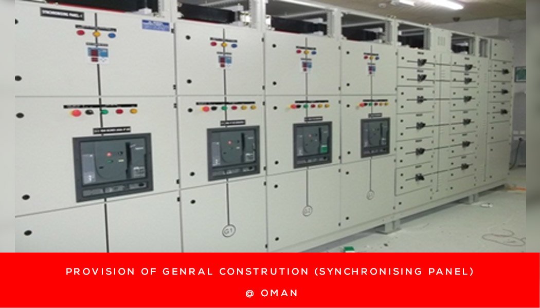 PROVISION OF GENRAL CONSTRUTION (SYNCHRONISING PANEL) @ OMAN